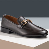 AUSTIN BROWN Hand Made Pure Cow Leather Shoes