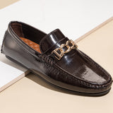 DEVON BROWN Hand Made Pure Cow Leather Shoes