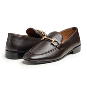 AUSTIN BROWN Hand Made Pure Cow Leather Shoes